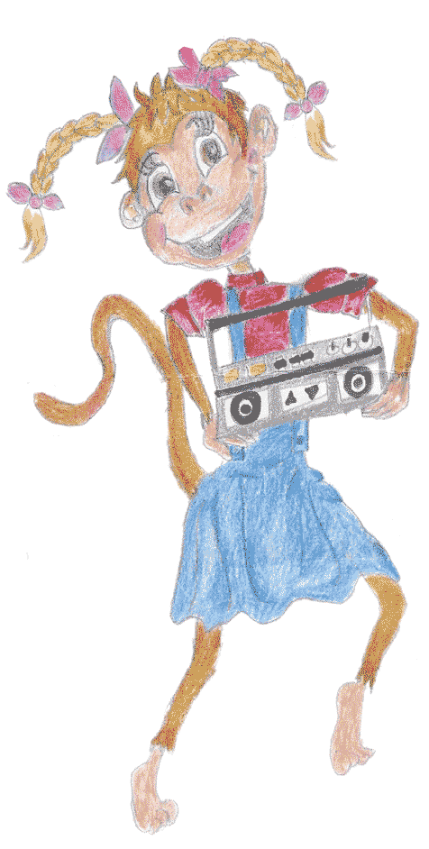 Logo Tanzäffchen Frau